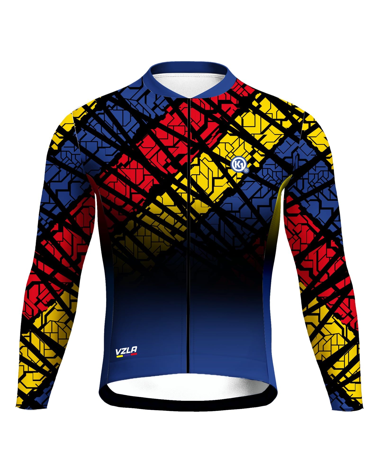 MAILLOT STRETTO VZLA MANGAS LARGA